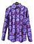 70er Flower Power Retro Paisley Hemd 