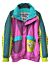 80er Jahre Vintage Herren Skijacke Snowboard Jacke