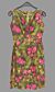 60er VINTAGE Damen Blumen Kleid K189