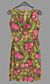 60er VINTAGE Damen Blumen Kleid K189