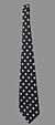 70er Jahre Vintage Krawatte Punkte Dots