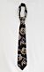 70er Jahre Vintage Flower Power Krawatte 