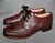 70er Jahre LEDER Herrenschuhe Herren Schuhe 70ger ONLINE SHOP