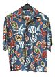 70er Jahre Damen VINTAGE Bluse mit Dackelohr Kragen