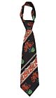 70er Vintage Paisley Seiden Krawatte