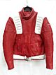 80er Vintage Motorrad HERREN Biker Lederjacke 