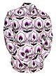 70er Flower Power Retro Paisley Hemd