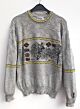 90er Vintage Carlo Colucci Knitted Sweater / Pullover