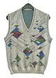 70er/80er Vintage Herren Strick Pullunder