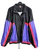 80er 90er Vintage Nike Nylon Trainingsjacke NYLON NEON