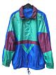 80er Vintage NEON Windbreaker -XL- UT735