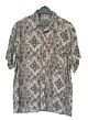 80er Vintage CRAZY PATTERN Hemd -M- VH220