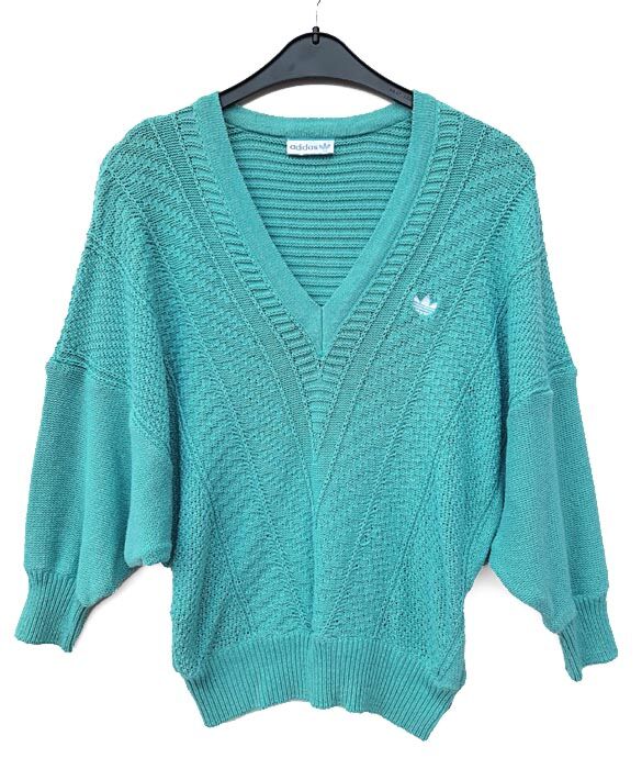 80er Vintage Adidas Damen Pullover M P333