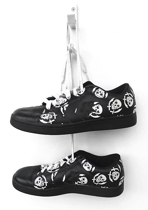 90er Vintage Converse All Star Skull Sneaker 42 SCH325 retro star