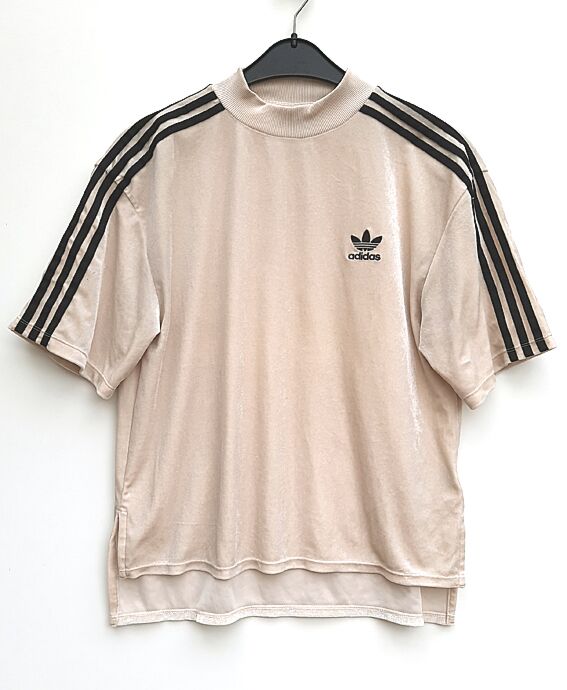 perspektiv glide Ligner Vintage Adidas Damen Samt Shirt M / TS473 - retro-star.de