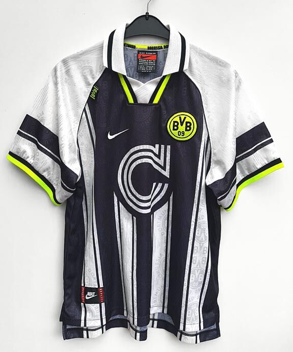 RAR 90er Nike Borussia Dortmund Champions League Trikot XL TS568