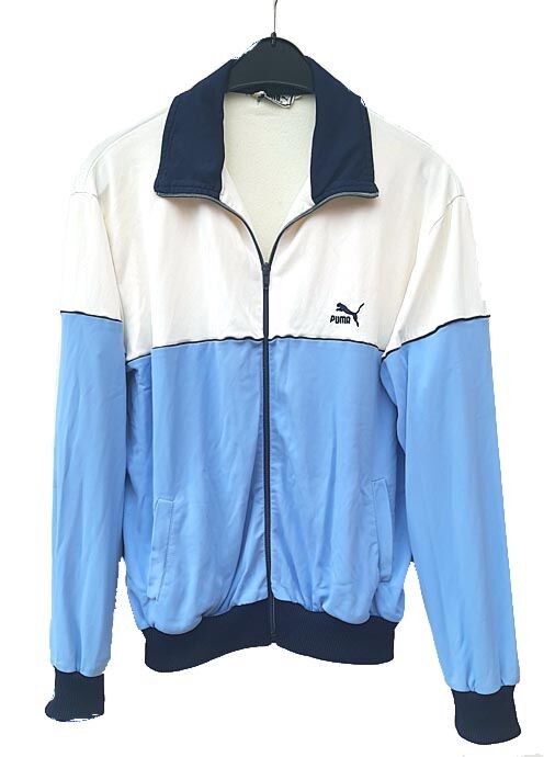 80er Vintage Puma Trainingsjacke M UT671 retro star