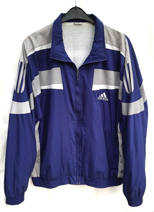 80er/90er Vintage Adidas Trainingsjacke | vlr.eng.br